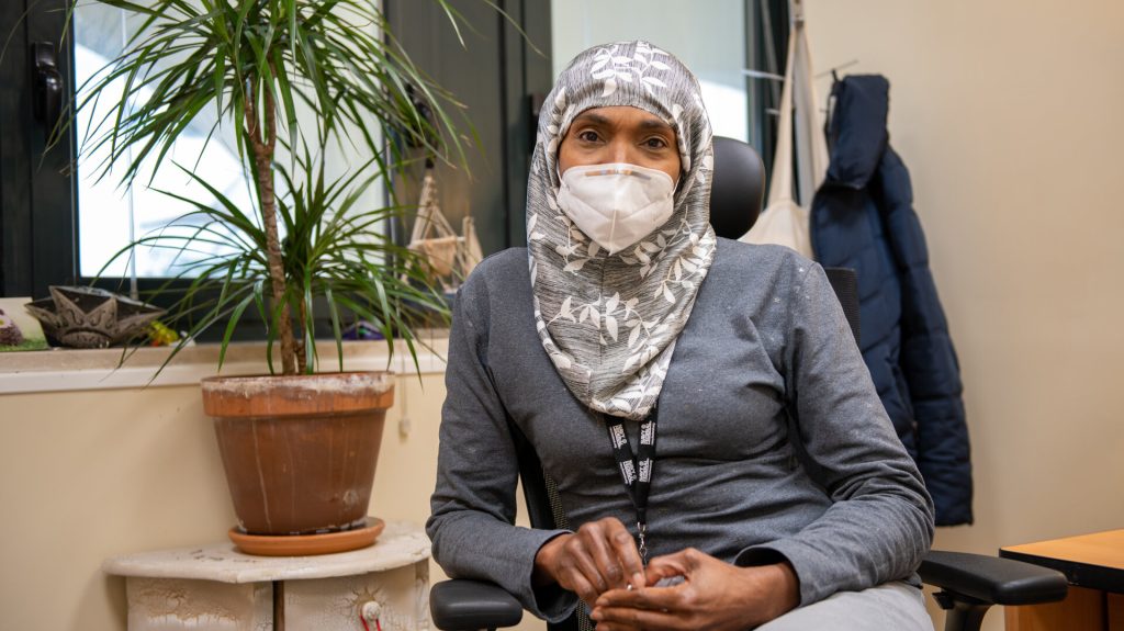 A Black licensed clinical social worker and counselor